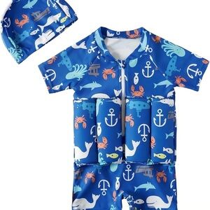 Floatie Swimsuit for Toddlers Boys